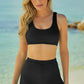 Textured Sports Bra and Shorts Set