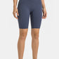 High Waist Biker Shorts with Pockets